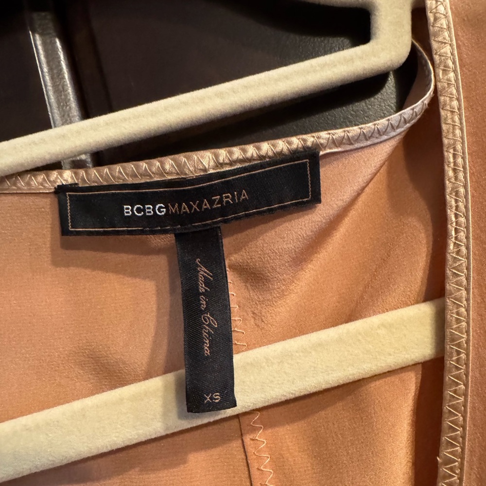 BCBGMaxAzria Camel Dress XS